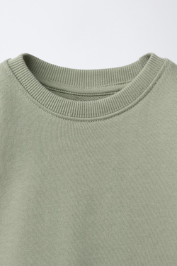 ZARA КОМПЛЕКТ ДЖОГГЕРЫ, ФУТБОЛКА И БЕРМУДЫ С НАШИВКОЙ, СВЕТЛО-ЗЕЛЕНЫЙ