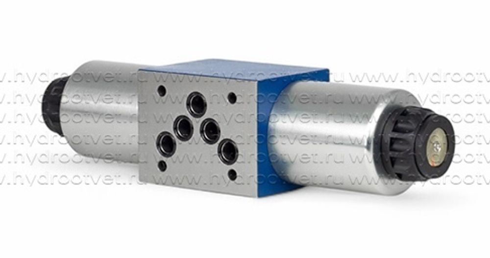 4WE10H31/CG24N9K4 - Гидрораспределитель золотниковый Ду 10 с электроуправлением G24, схема H (14), возврат - пружинный