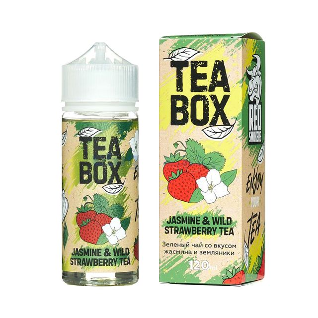 Tea Box 120 мл - Jasmine & Wild Strawberry Tea (3 мг)