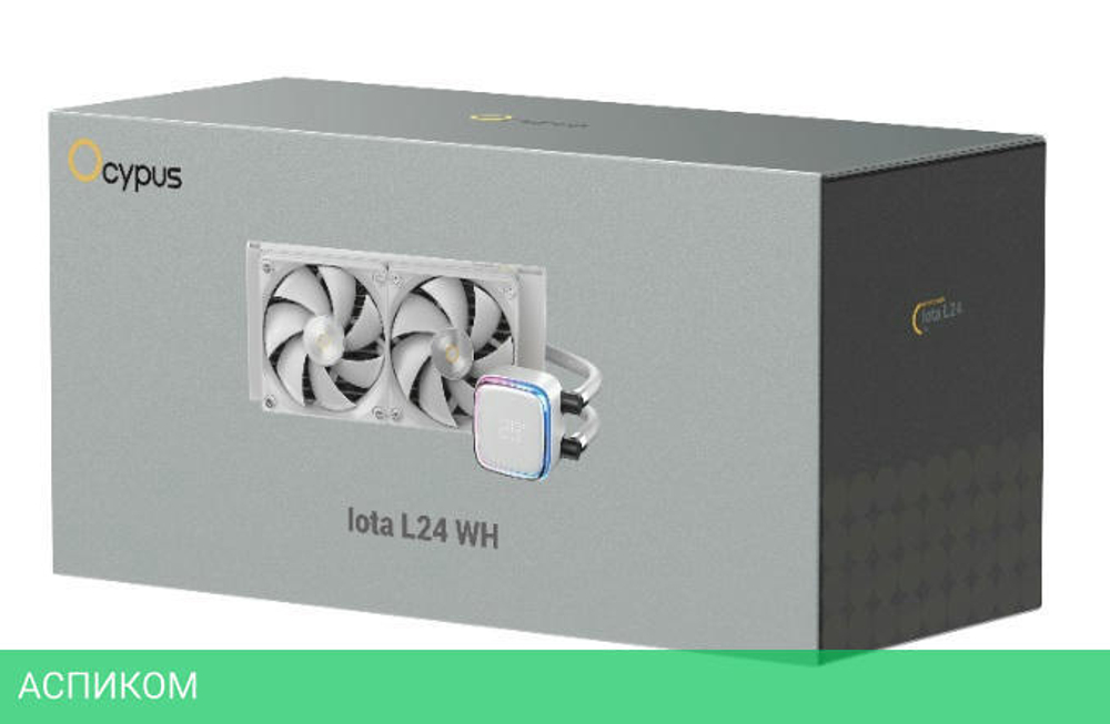 Система жидкостного охлаждения для процессора Ocypus Iota L24 WH (Iota-L24-WH2ANWNN00X-GL)