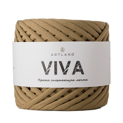 Трикотажная пряжа Viva, 100% х/б, 300 гр, 100 м, оливковый