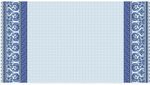 Ткань для пэчворка Peppy Лазурное чудо панель, отрез 60х110 см, 110 г/м², ЛЧ-04 белый, Peppy