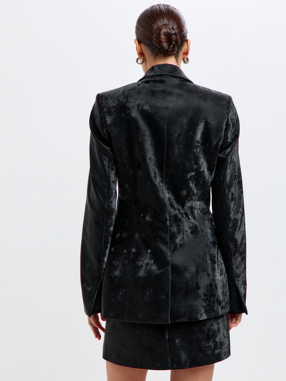 Жакет Скарлет из экокожи в оттенке опал