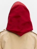 Косынка плотная замшевая