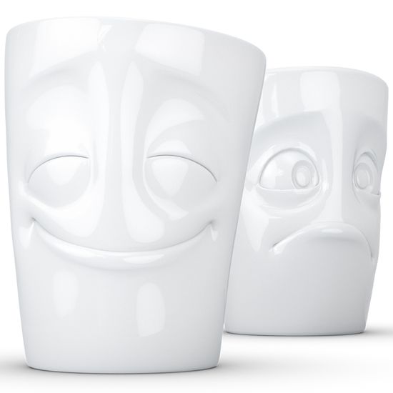 Набор кружек cheery & baffled, 350 мл, белый, 2 шт.