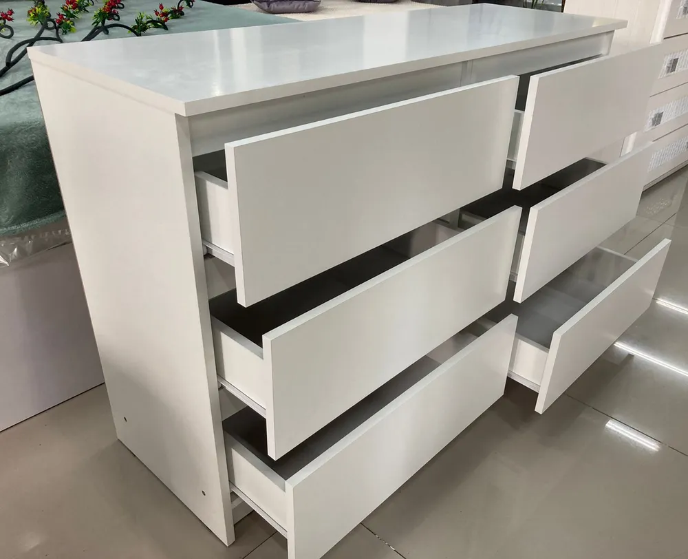 Комод Мори МК 1200.6 Белый