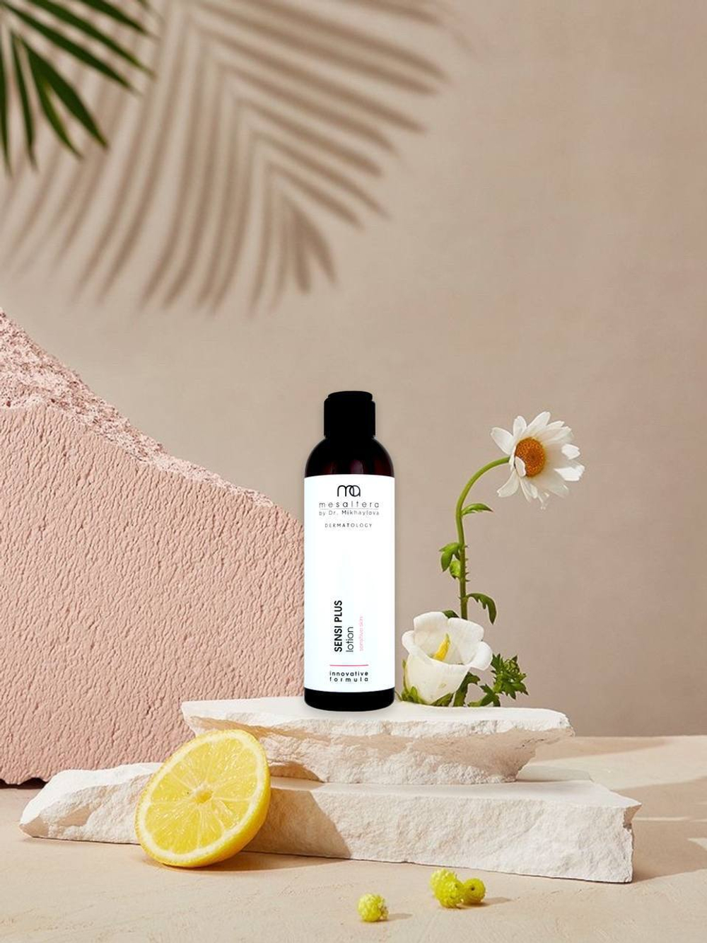 Mesaltera by Dr. Mikhaylova Sensi Plus Lotion - Лосьон Сенси Плюс от Мезалтера - Успокаивающий лосьон для чувствительной и раздраженной кожи, 200 мл