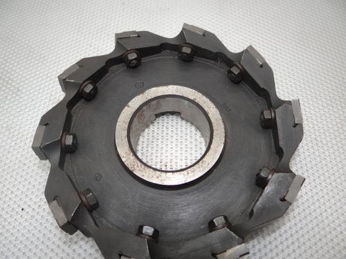 Фреза торцевая насадная с механическим креплением 4-х гранных пластин ТН-20  160х43х50 z=10