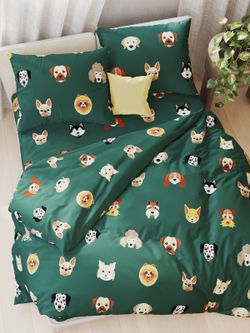 Простынь перкаль Сказка "Dogs " 150x215 см