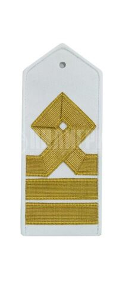 Погоны ГИМС, белые, 8-я категория