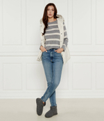 Хлопковый свитер Tommy Hilfiger - серый(WW0WW44161)