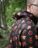 Худи Plushedelica Приветствие Солнцу черный