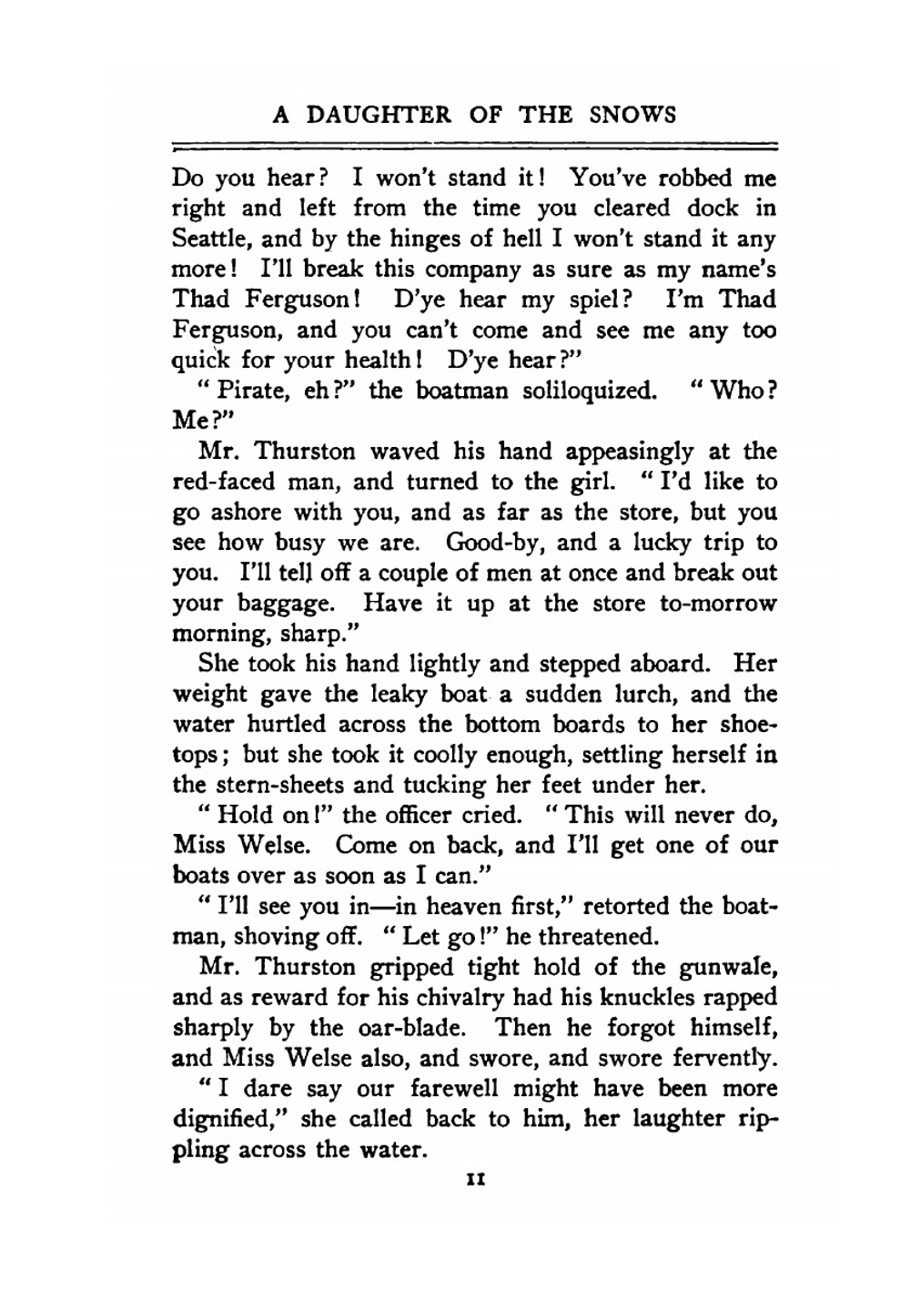 A Daughter of the Snows | Jack London