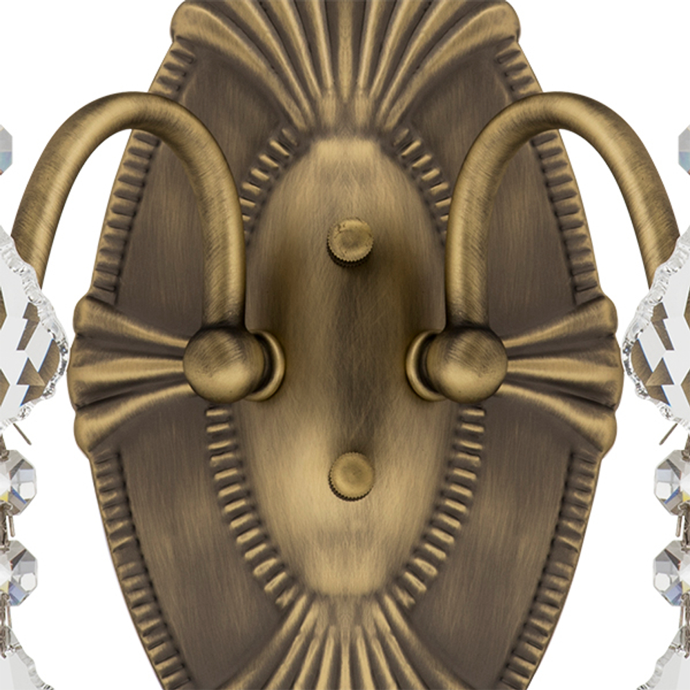 700621 Бра CLASSIC 2х60W E14 БРОНЗА