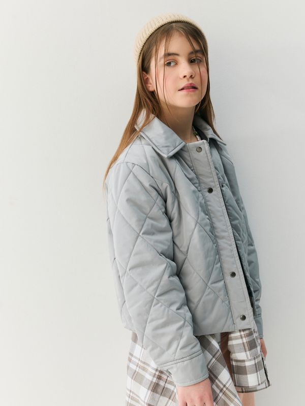 Куртка стеганая укороченная 