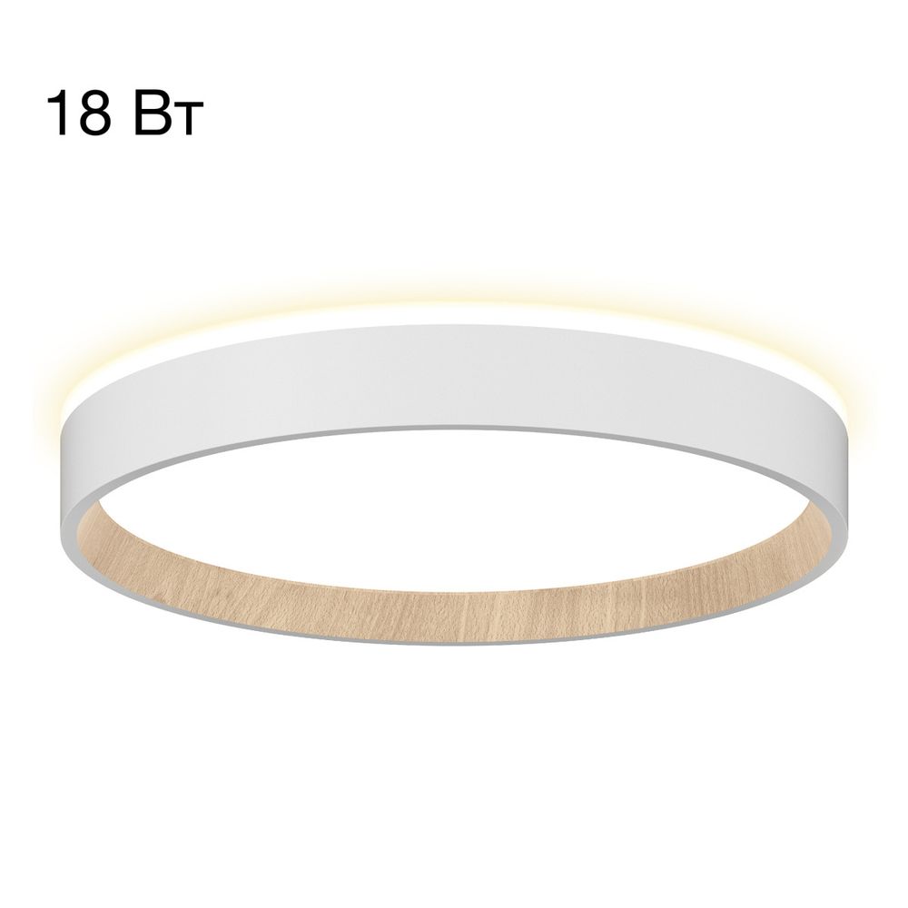 Citilux ETALON CL750240 LED Светильник с подсветкой Белый+Бук