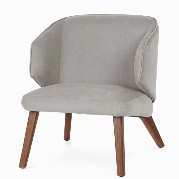 Лаунж-кресло Zazy, светло-серое