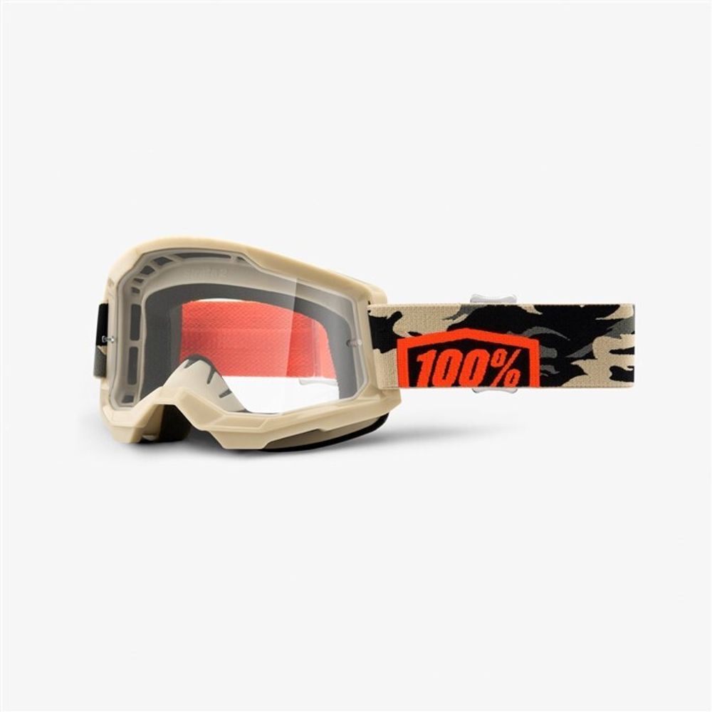 Очки 100% Strata 2 Goggle Red / Mirror Red Lens (50421-251-03)