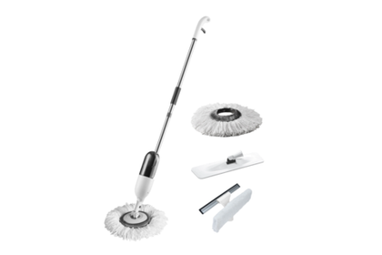 Швабра с распылителем Home One 3 насадки, белый