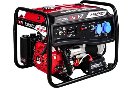 Бензиновый генератор "BRAIT" GB-3800SE PRO