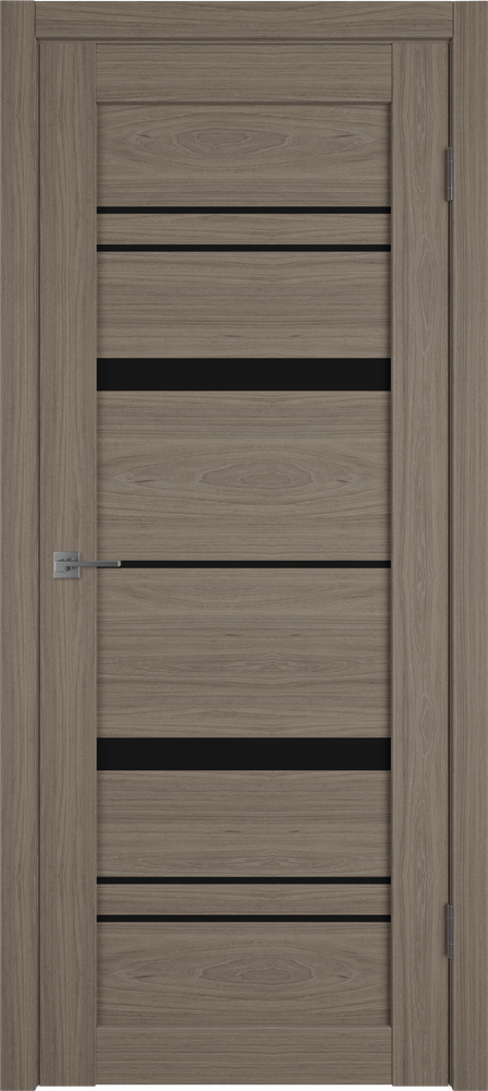 Дверь Atum Pro 25 / Brun Oak / Black Gloss / Владимирские двери