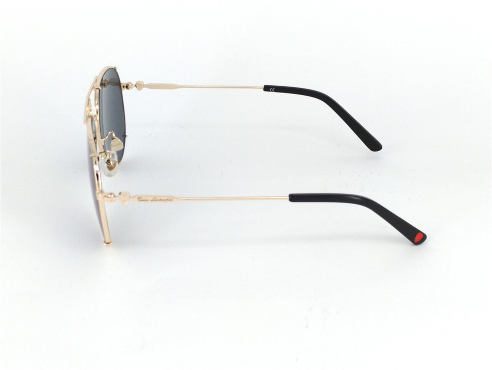 Солнцезащитные очки Tonino Lamborghini 752-04 AF FR Gold-Metal Mirrior Blue Lens