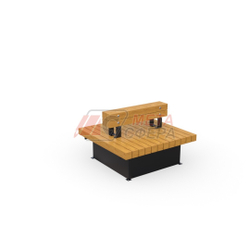 Скамейка Wood 120х120