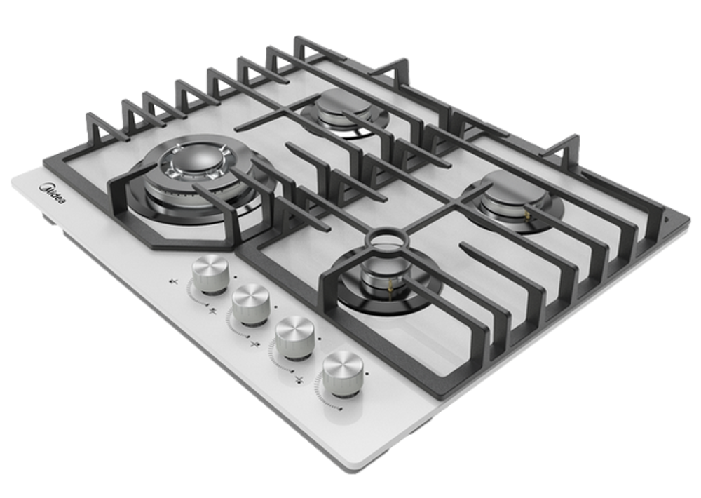 Поверхность варочная газ. Midea MG645TGW (белая)