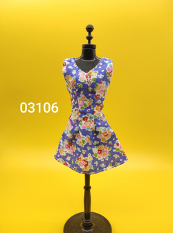 Одежда для куклы Барби винтаж платье 03106