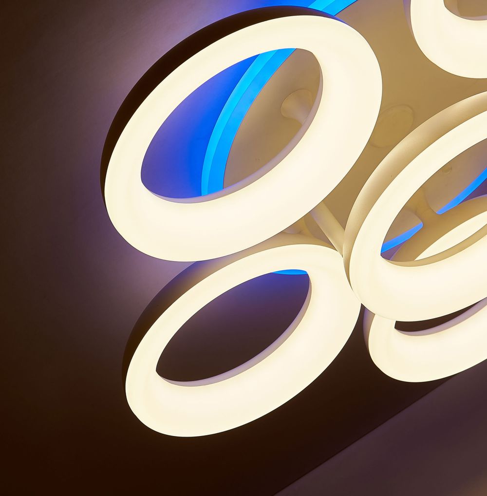 Citilux Паркер Смарт CL225A160E RGB Умная люстра Белая