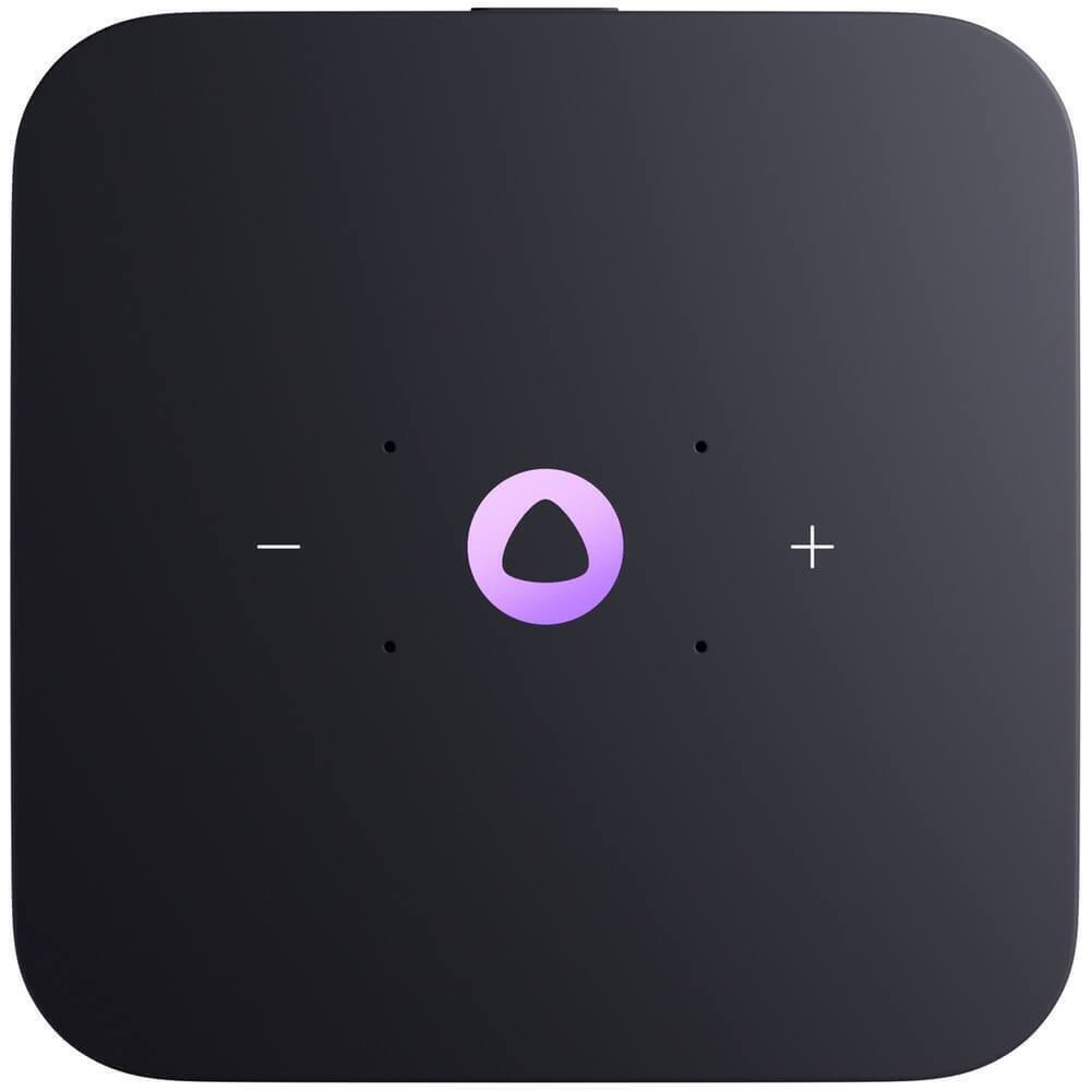 Умная колонка Яндекс Станция Миди с Алисой (24 Вт, Bluetooth 5.0, Wi-Fi, Zigbee), Черная