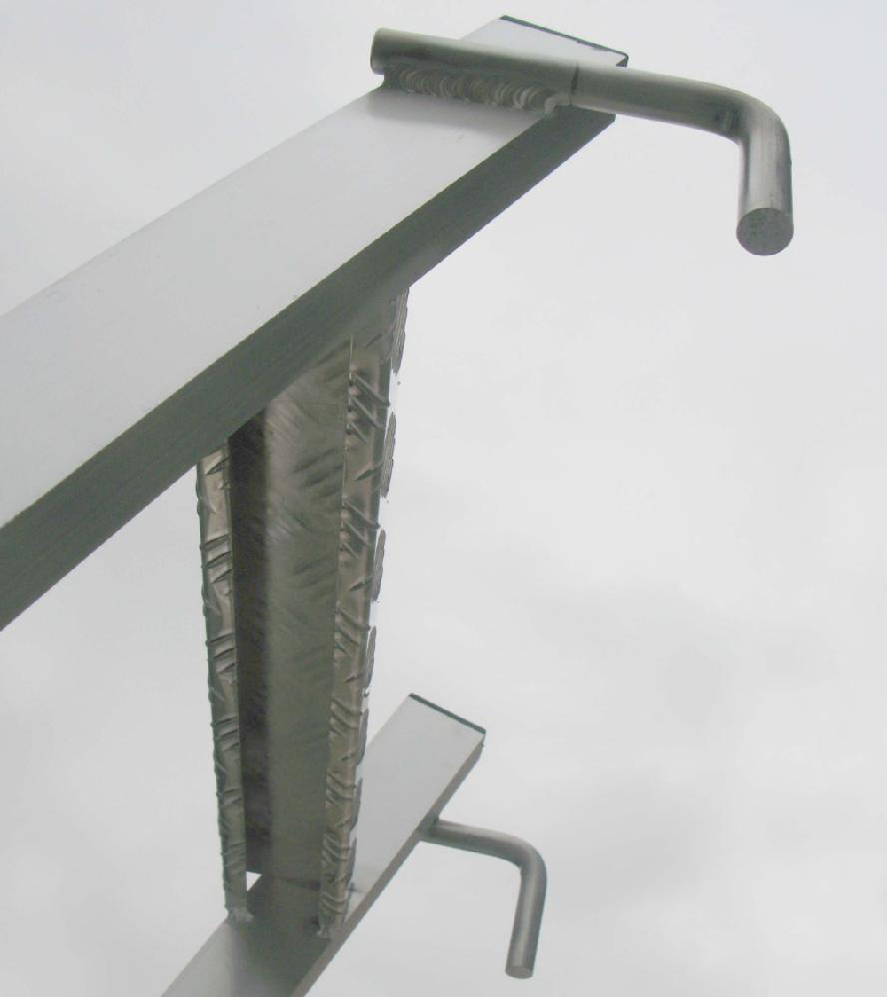 Лестница приставная стеллажная MEGAL ЛПС - 4,5