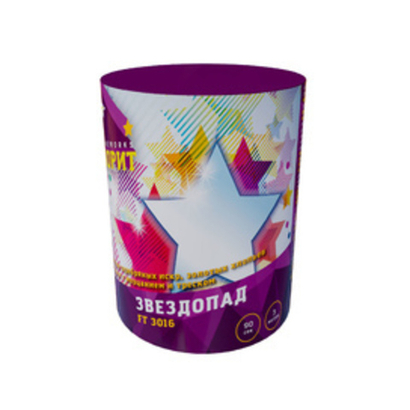 Фонтан "Звездопад" 90 секунд / 3 метра / 4 эффекта