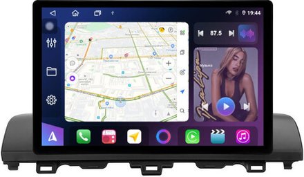 Магнитола для Honda Accord 10 2017-2021 (без штатного 360) - FarCar BX877 монитор 13" 2K QLED на Android 13, TS10, 6+128, CarPlay, 4G SIM-слот