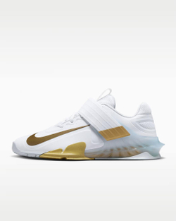 Штангетки мужские Nike Savaleos (Бело-Золотые)