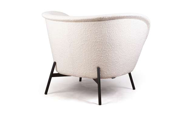 Лаунж-кресло Couture, белое букле