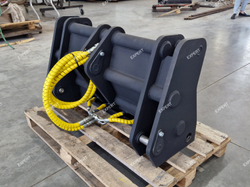 Быстросъем гидравлический на фронтальный погрузчик