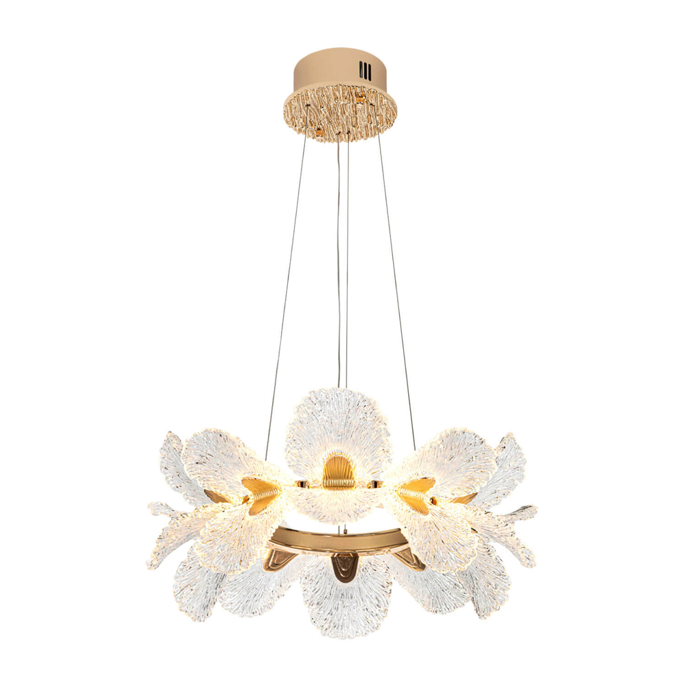 Подвесная светодиодная люстра Modelight MDL.89092.600HC GD