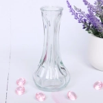 Ваза стеклянная «Муза» 4*16см прозрачная