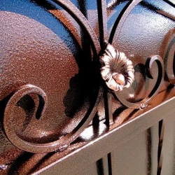 Молотковая краска по металлу MOKKE, цвет Серебристый, 0,8 кг, грунт-краска по ржавчине