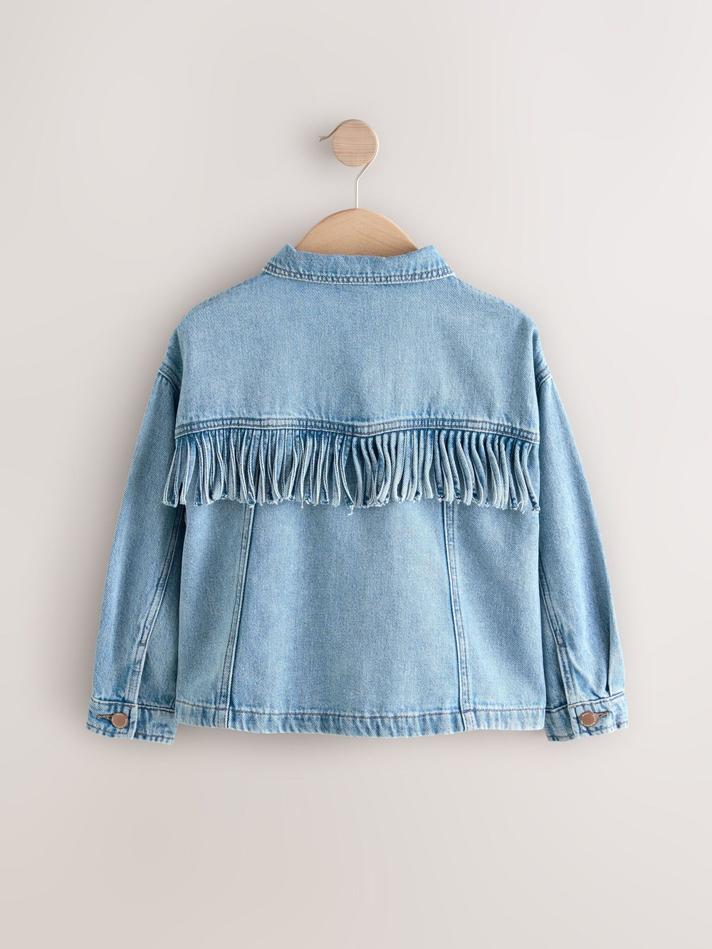 Куртка джинсовая для девочки Next E32-672, Синий