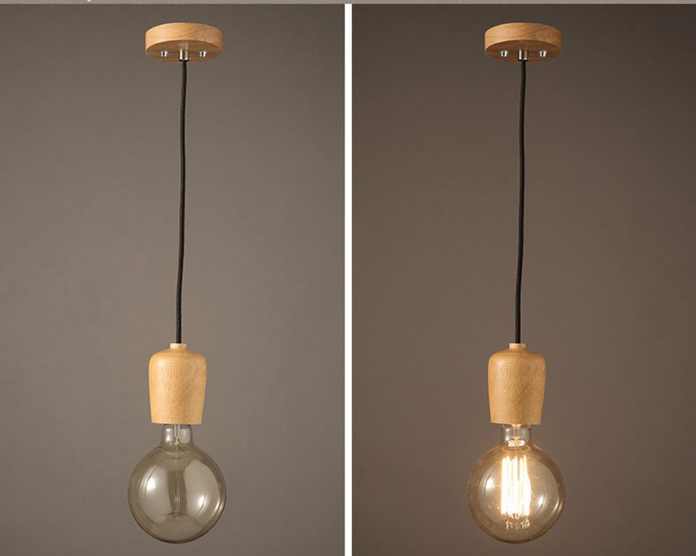 Pendant design lamp Ash  (Black)