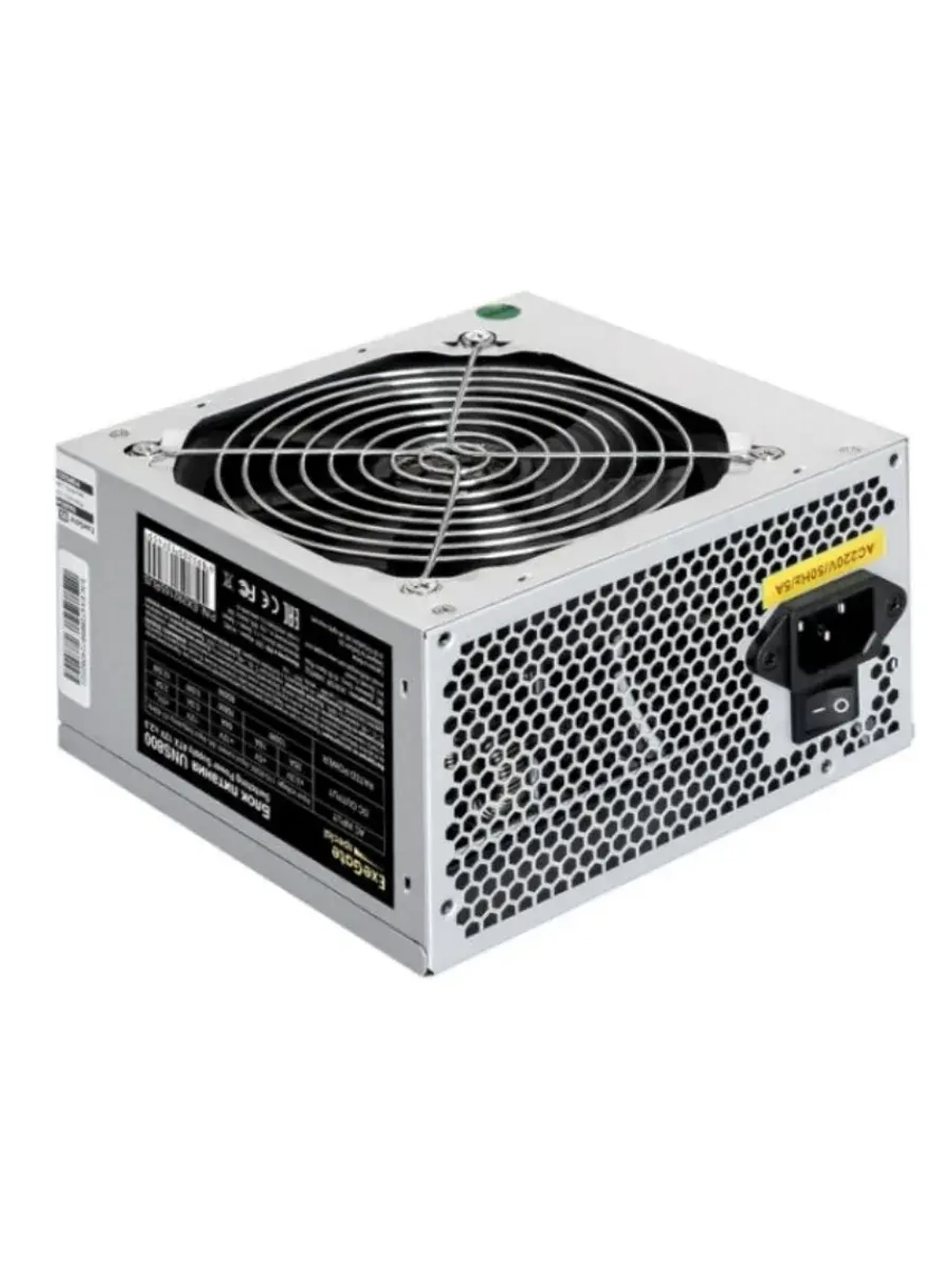 Блок питания UNS800 800W EX292165RUS SILVER ATX 24-пин