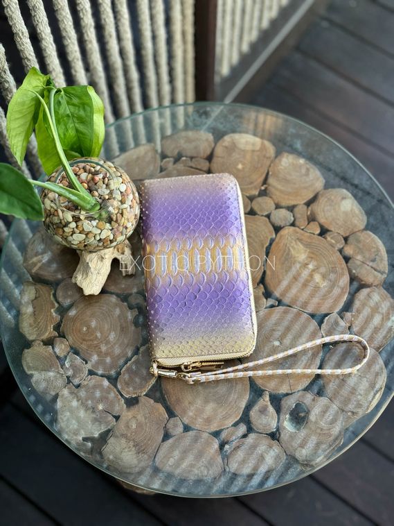 Кошелек из кожи питона WA-220