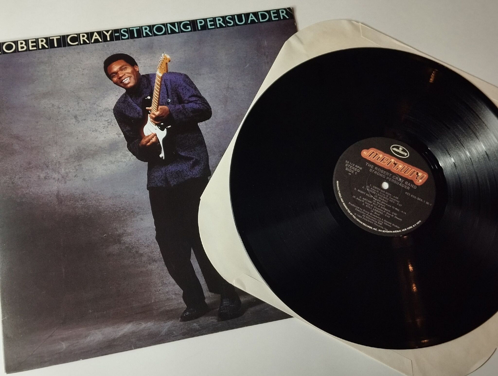 Винтажная виниловая пластинка LP Robert Cray Strong Persuader (USA 1986)
