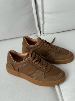 Кеды из натуральной замши