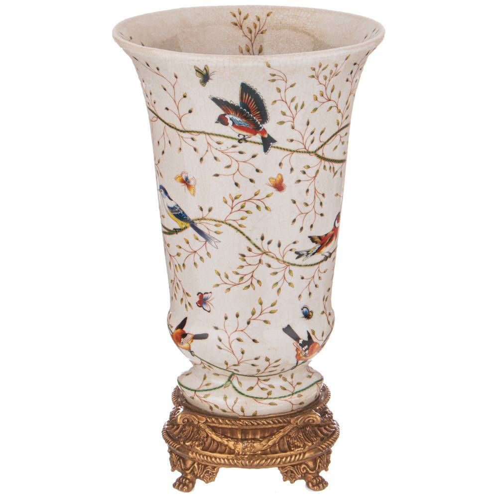 ВАЗА ДЕКОРАТИВНАЯ 17,5*17,5 СМ ВЫСОТА=29,5 СМ