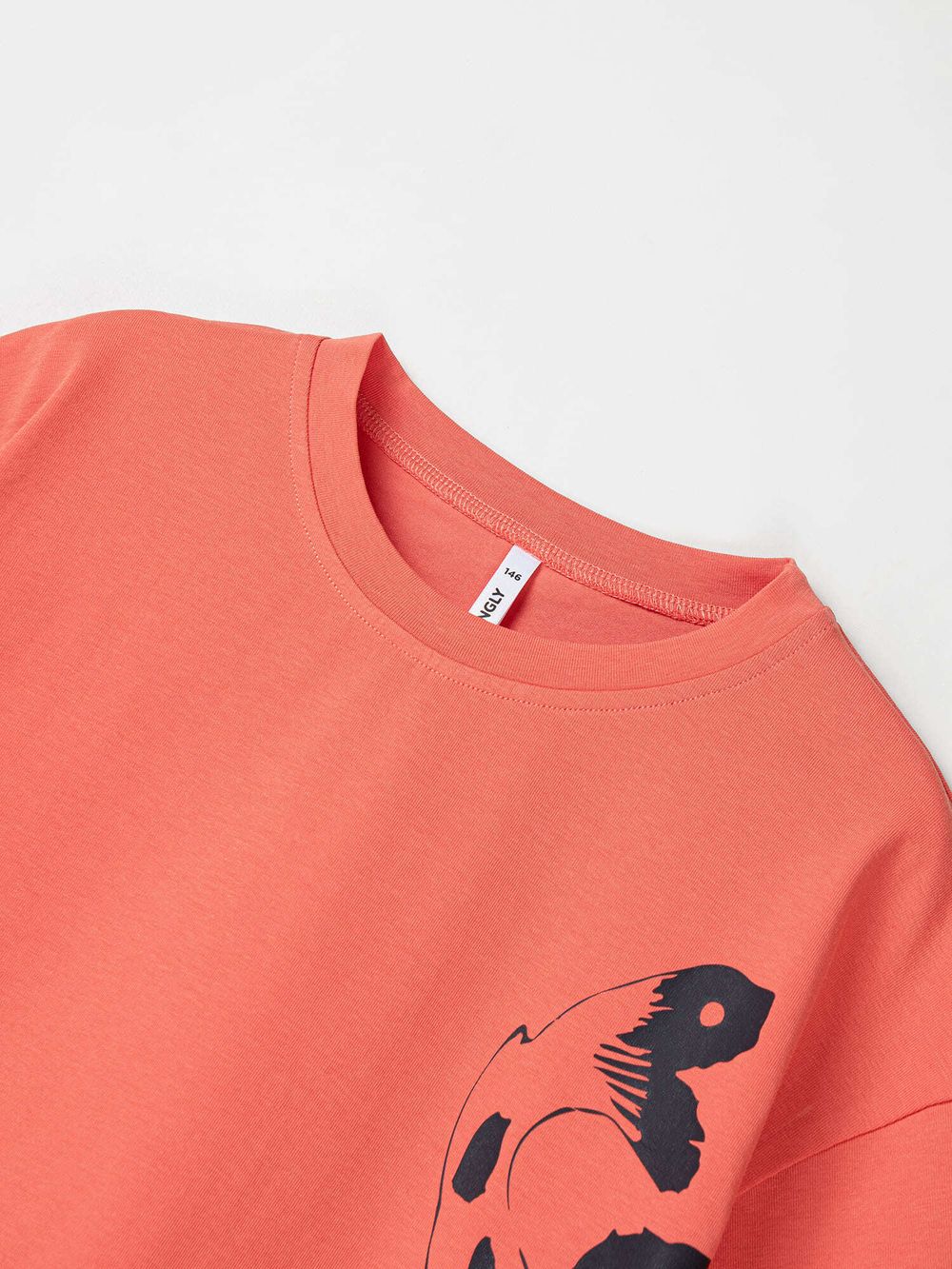 Футболка оверсайз "Коралл" 7+