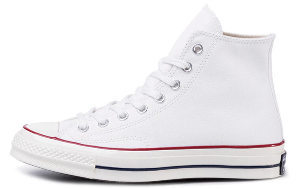 Converse 1770s chuck taylor Classic Trend Anti-Slip Wear High Canvas Men and Women Same Rice White