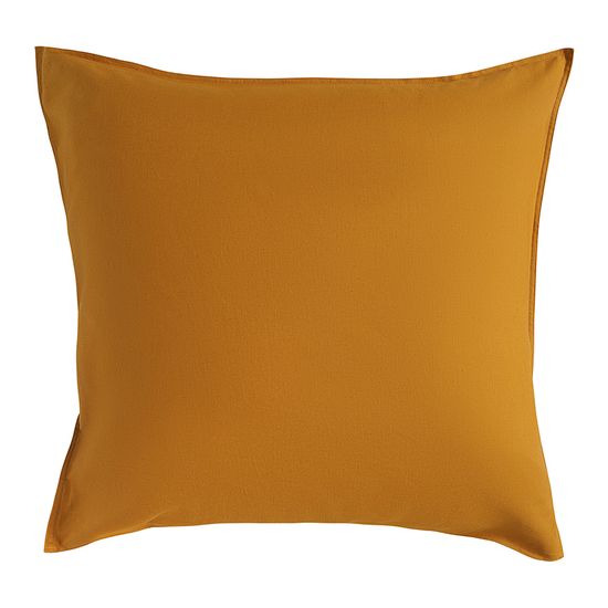 Набор наволочек изо льна и хлопка цвета карри из коллекции essential, 70х70 см